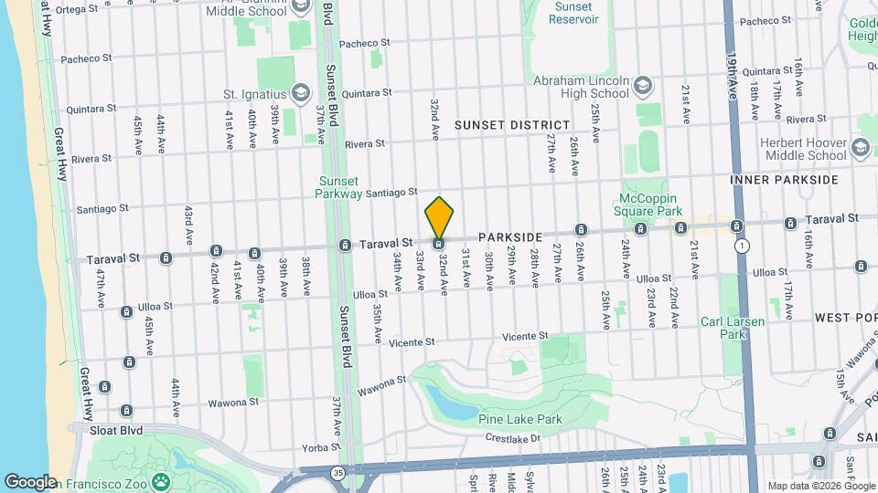 2401 32nd Ave Map and Location Details