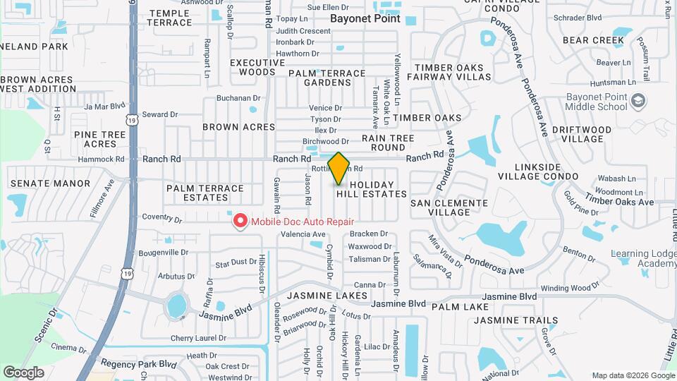 10836 Leeds Rd Map and Location Details