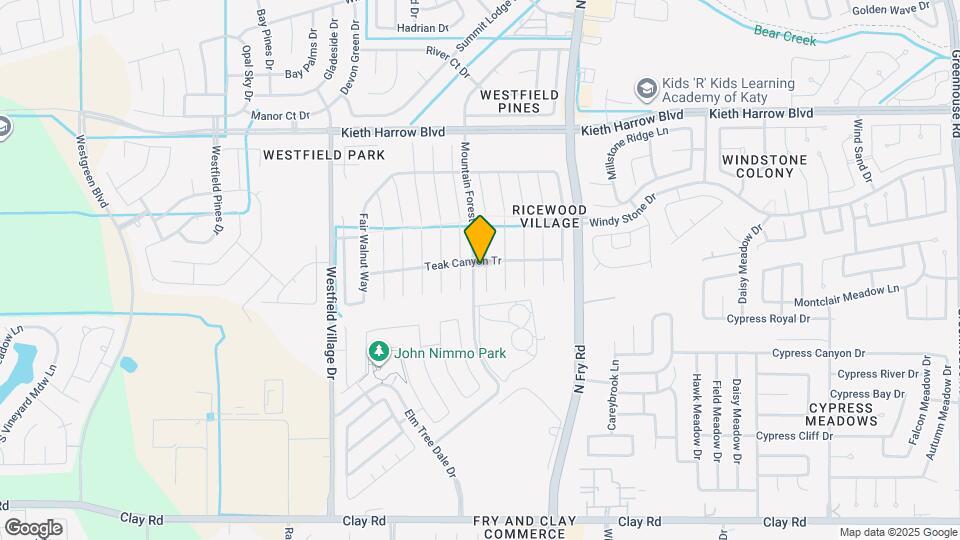 4827 Yearling Ridge Ct Map and Location Details