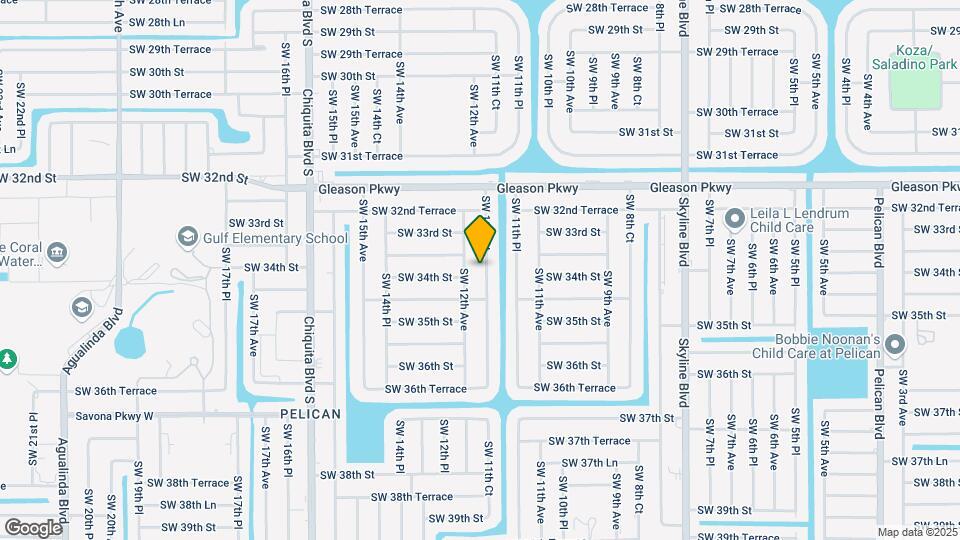 3324 SW 11th Ct Map and Location Details