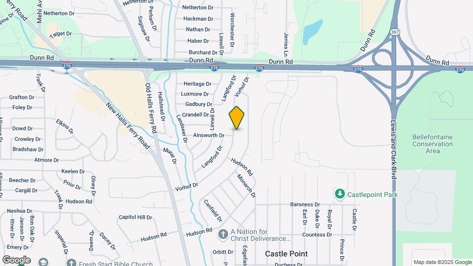10700 Vorhof Dr Map and Location Details