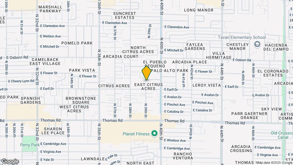 3107 N 39th St, Unit 14 Map and Location Details
