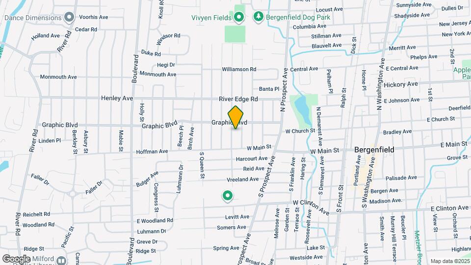 39 N Vivyen St, Unit 1st FL Map and Location Details