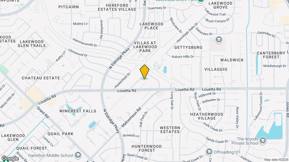 12810 Forest Meadow Dr Mapa y Detalles de la Ubicación