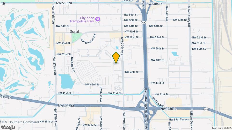 4410 NW 79th Ave, Unit 1C Map and Location Details