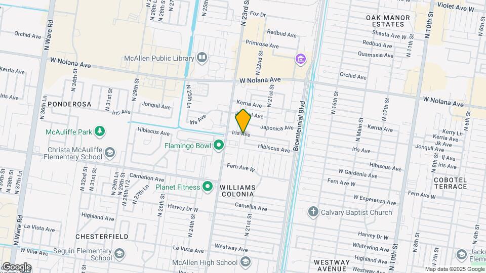 3413 N 22nd St Map and Location Details