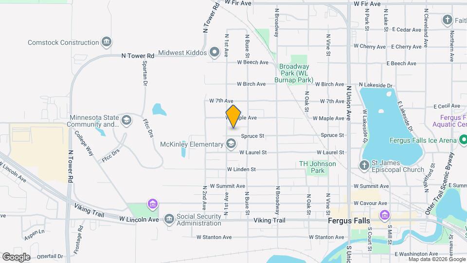 Unavailable Property at 722 Spruce St in Fergus Falls, MN Listing Removed