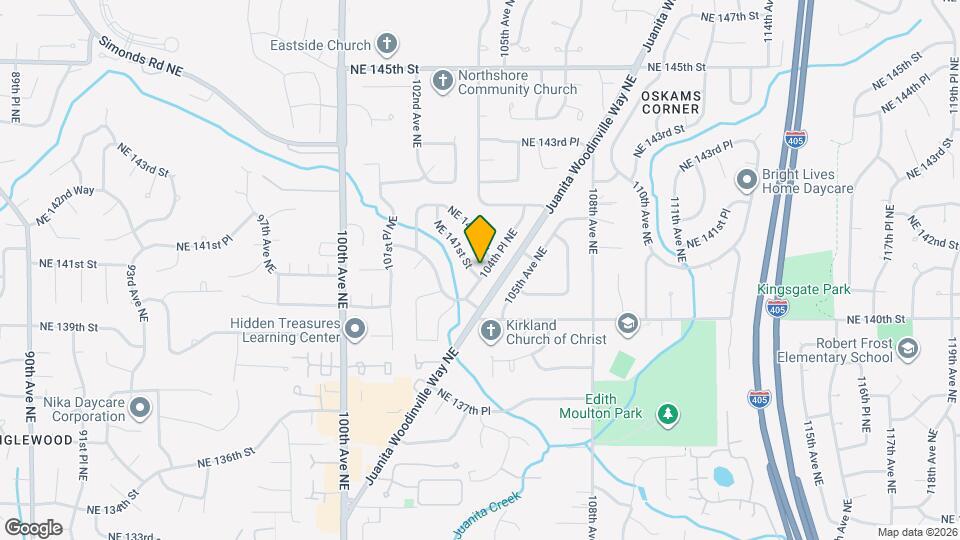 14105 104th Pl NE Map and Location Details