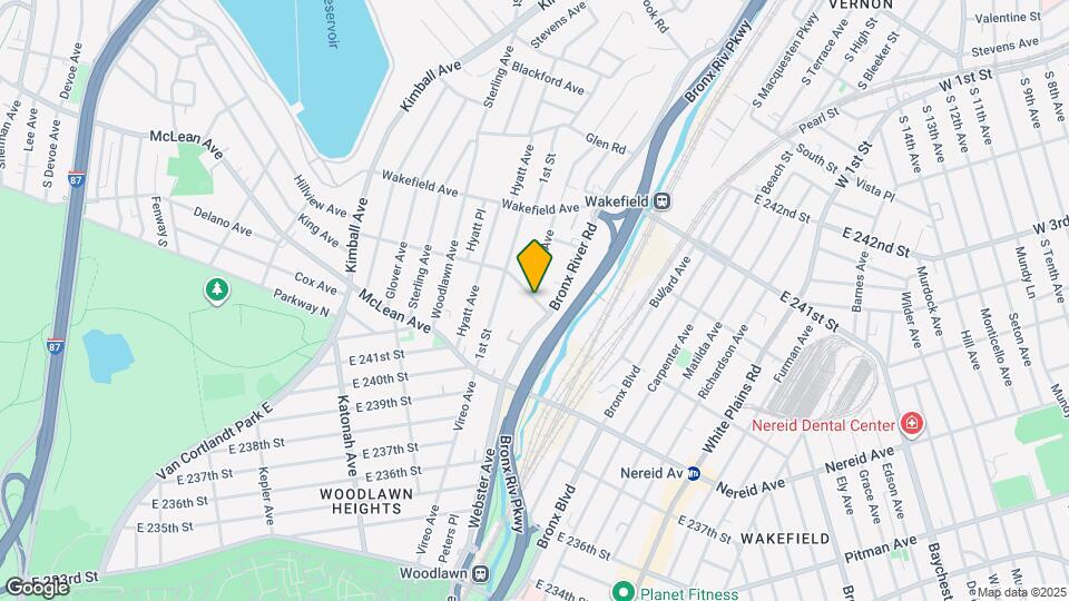 190 Scott Ave Map and Location Details