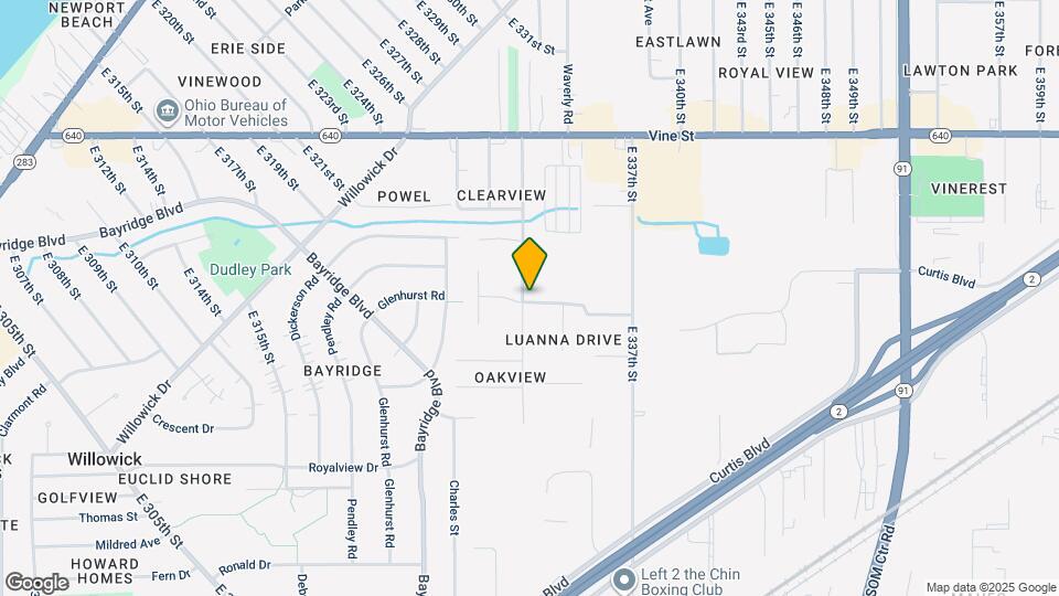 1577 E 332nd St Map and Location Details