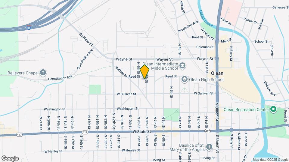 329 N 8th St Map and Location Details