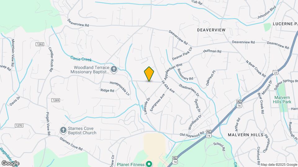 192 Appalachian Way Map and Location Details