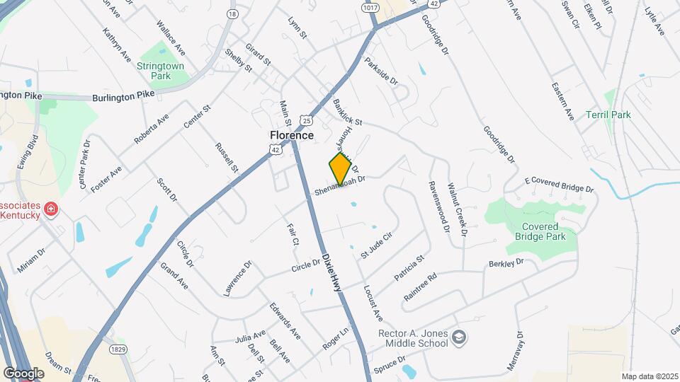 15 Shenandoah Dr Map and Location Details