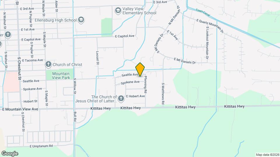 1703 Spokane Ave Map and Location Details