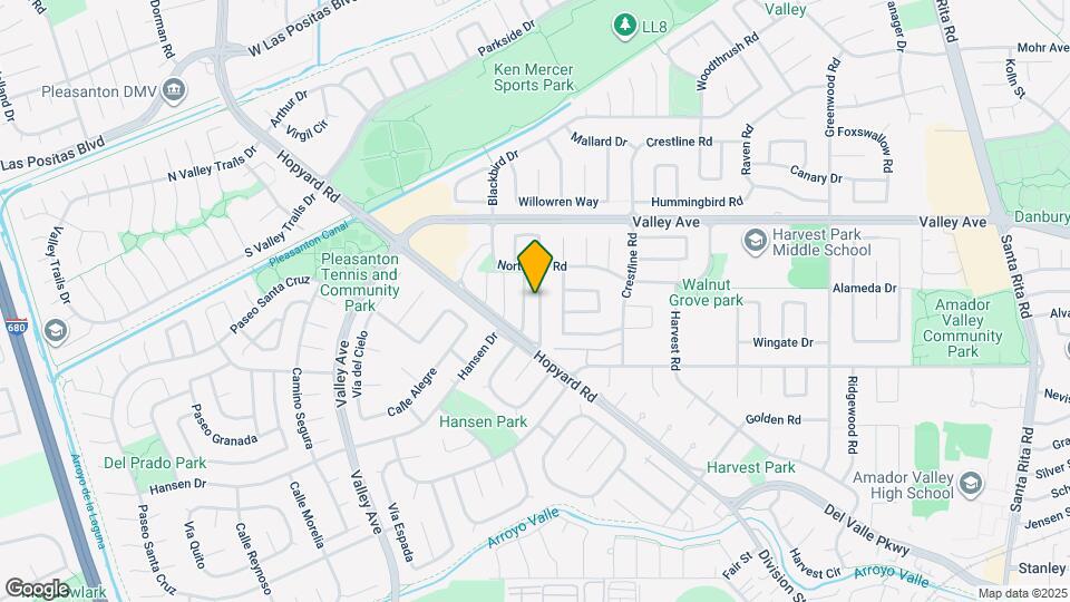 2198 Goldcrest Cir Map and Location Details