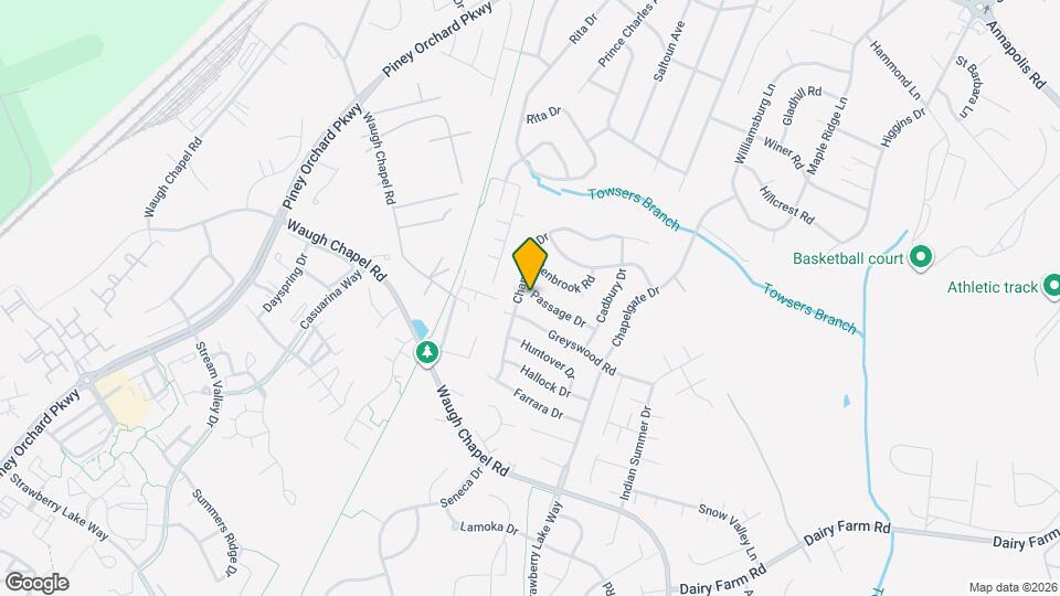 1338 Passage Dr Map and Location Details