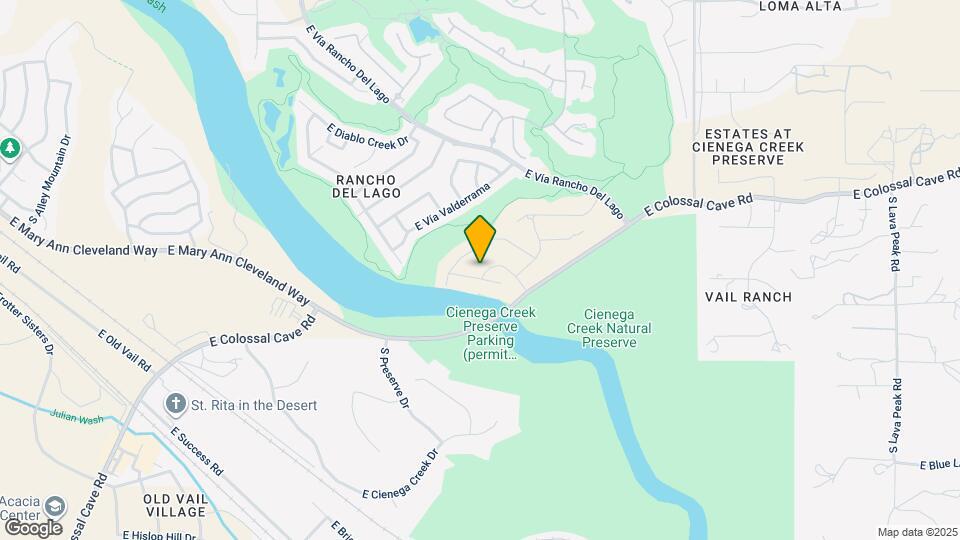 13861 E Red Oaks Dr Map and Location Details