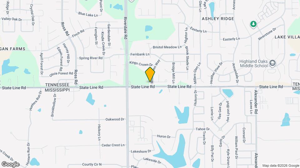 7008 Millers Glen Way Map and Location Details