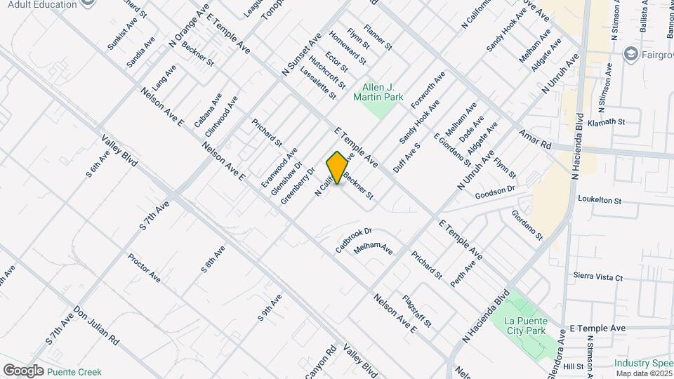 14918 Prichard St Map and Location Details