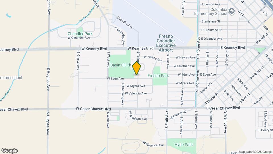 1710 S Teilman Ave Map and Location Details