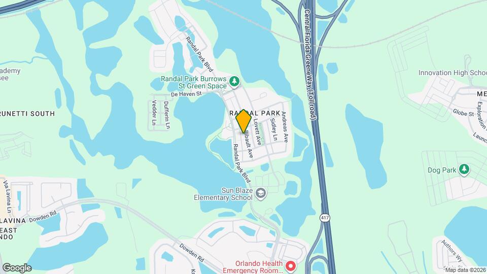 8754 Ribault Ave Map and Location Details