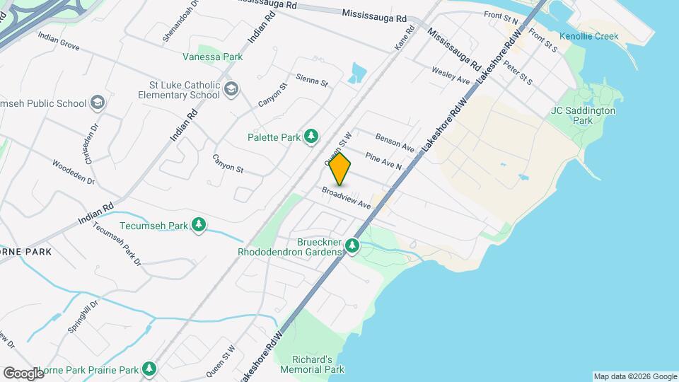 35A Broadview Ave Map and Location Details