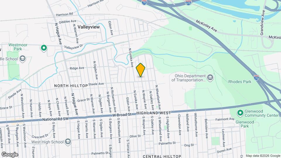 183 N Wayne Ave Map and Location Details