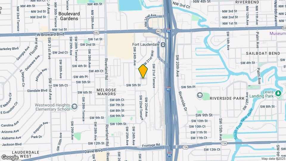 438 SW 22nd Terrace Map and Location Details
