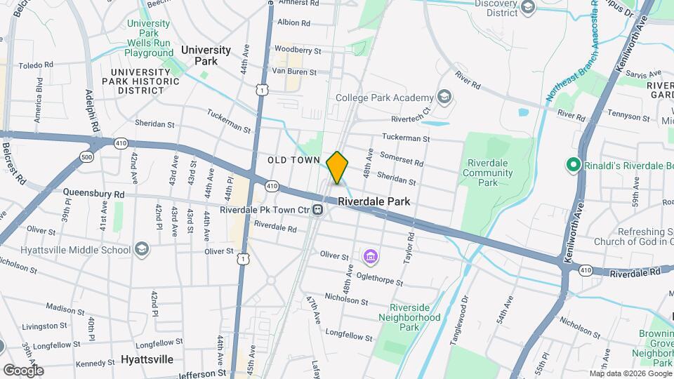 4701 Ravenswood Rd Map and Location Details