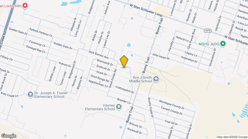 3603 Loma Gaile Ln Map and Location Details