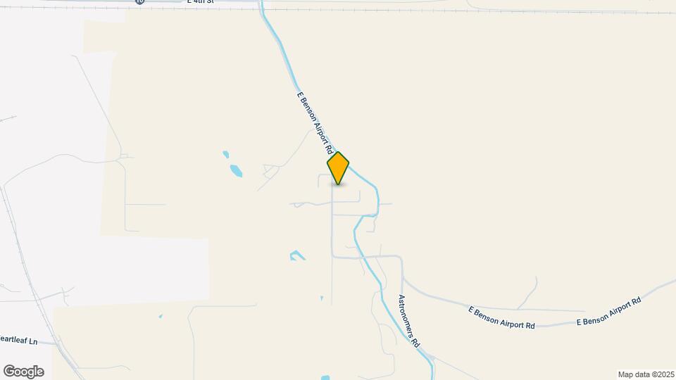 1512 E Benson Airport Rd Map and Location Details