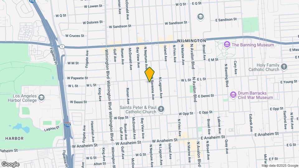 1155 N Ravenna Ave Mapa y Detalles de la Ubicación
