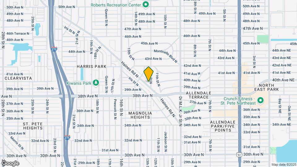 3960 12th St Mapa y Detalles de la Ubicación