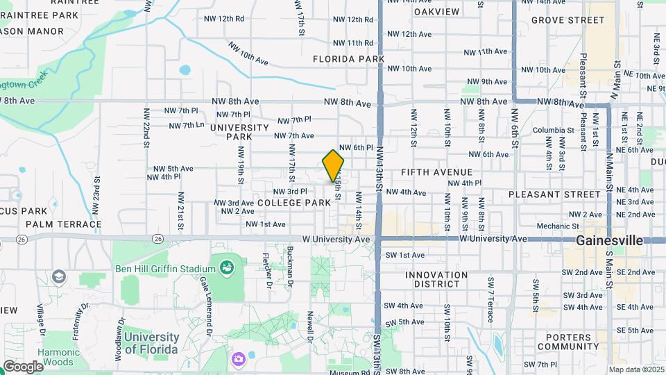 1507 NW 4th Ave Map and Location Details