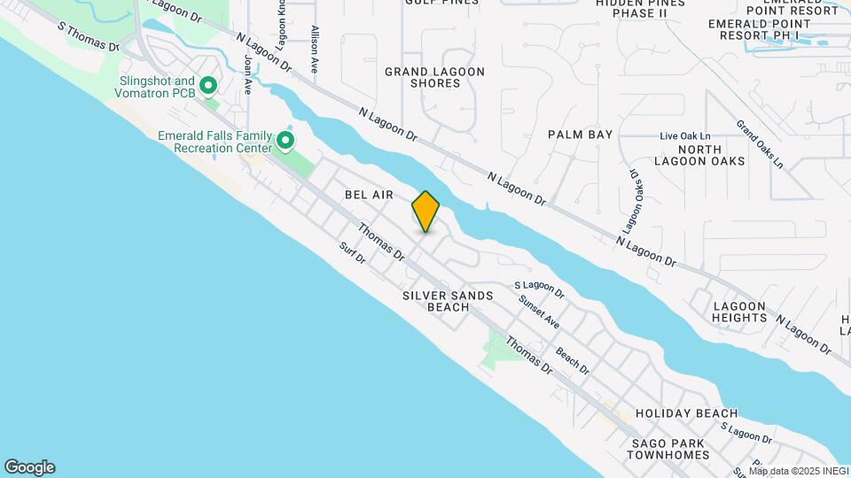 4007 Silver Sands Rd Map and Location Details