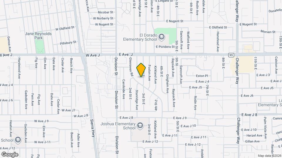 44229 3rd St E Map and Location Details