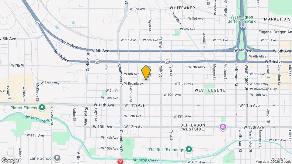 1429 W Broadway Map and Location Details