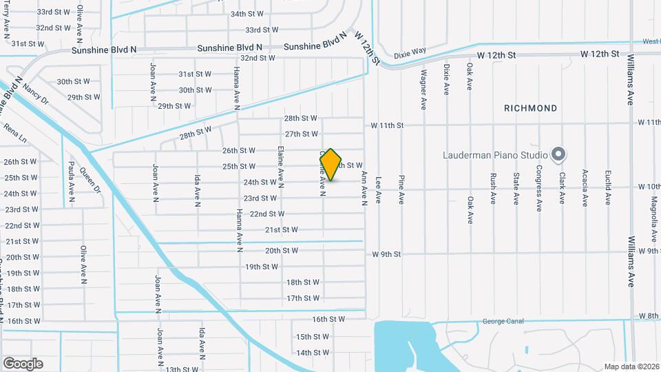 2517 24th St W Map and Location Details