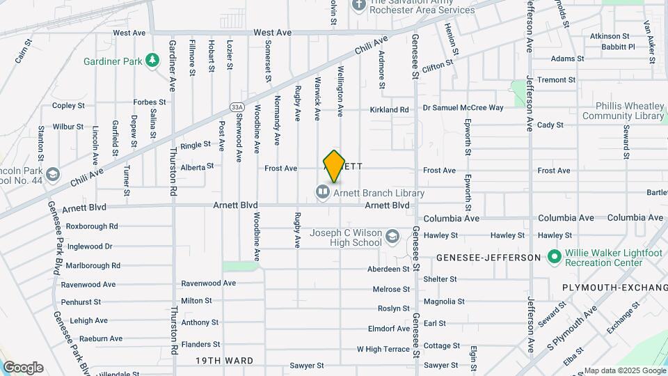 279-283-283 Wellington Ave Mapa y Detalles de la Ubicación