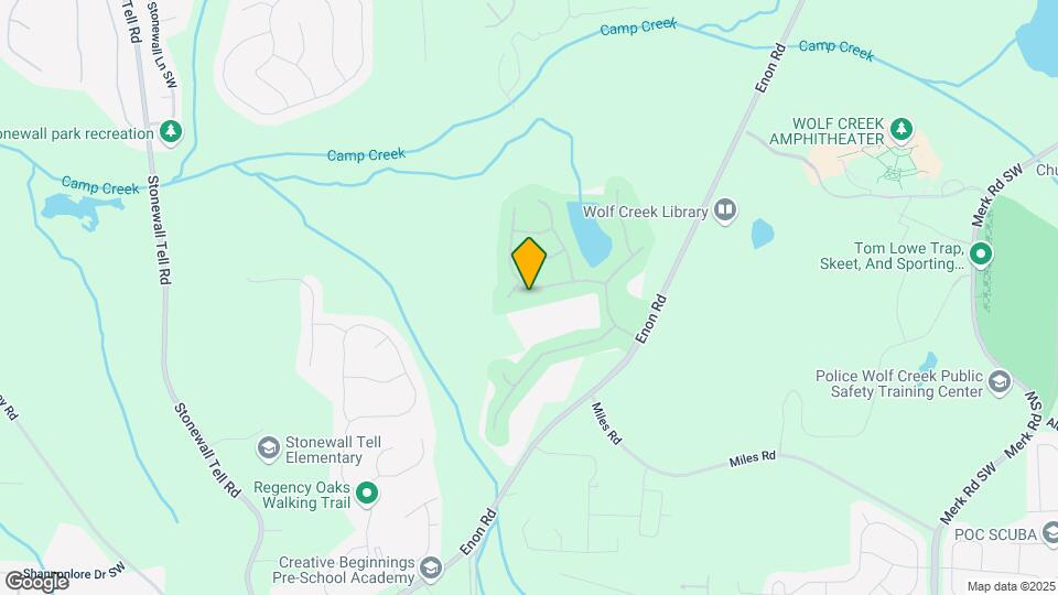 2640 Wolf Lake Dr SW Map and Location Details