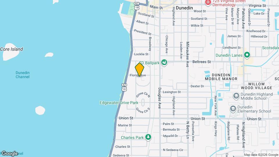 253 Park Cir S Map and Location Details