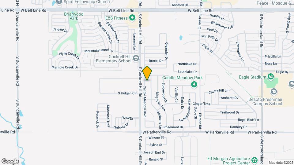 512 Candle Meadow Blvd Map and Location Details