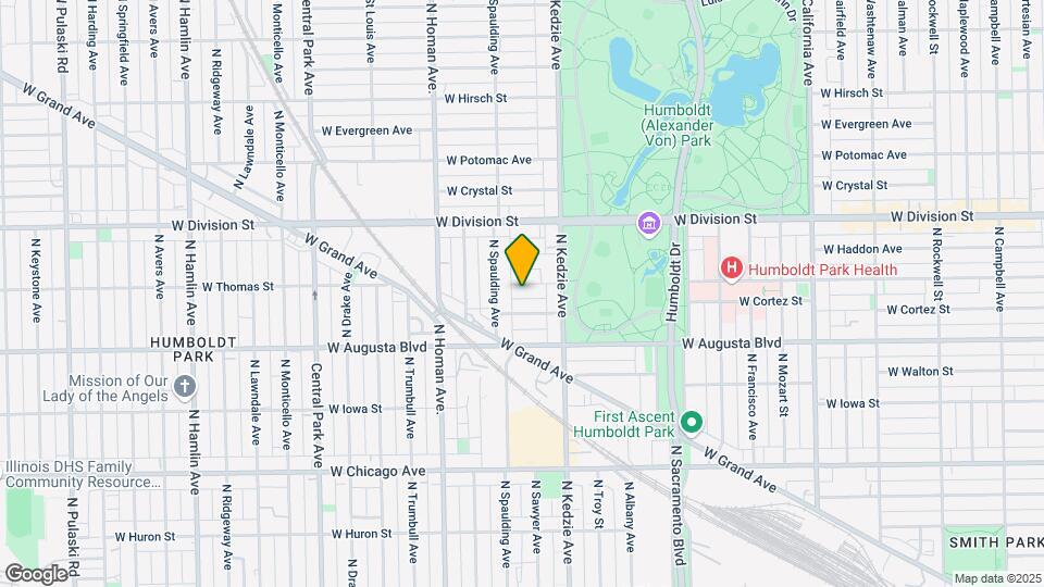 3237 W Thomas St, Unit G Map and Location Details