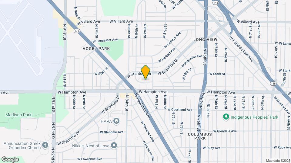 8230 W Luscher Ave Map and Location Details