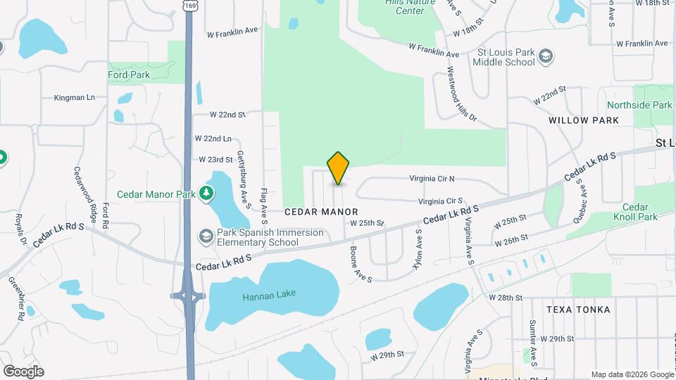 2425 Cavell Ave S Map and Location Details