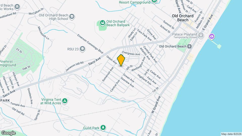 105 Union Ave Map and Location Details