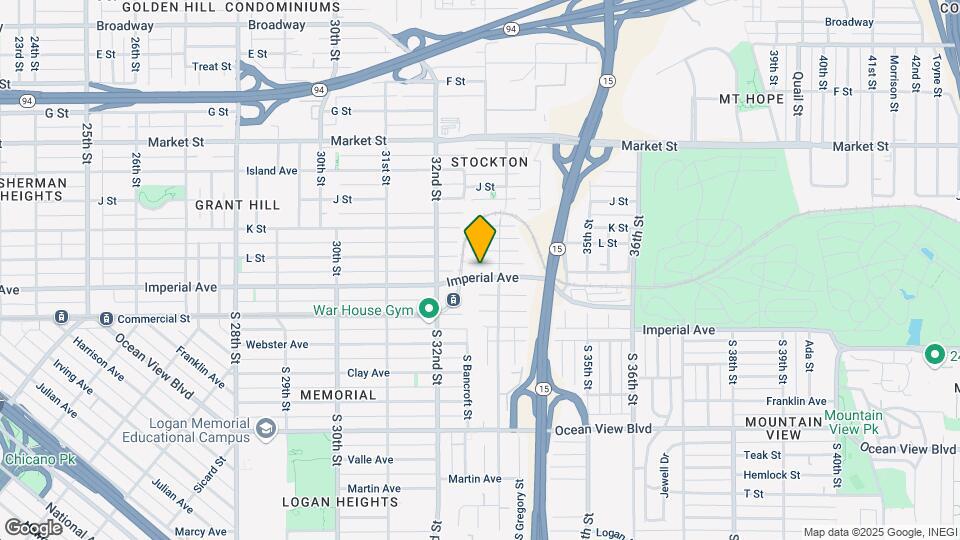 3258 Imperial Ave Map and Location Details