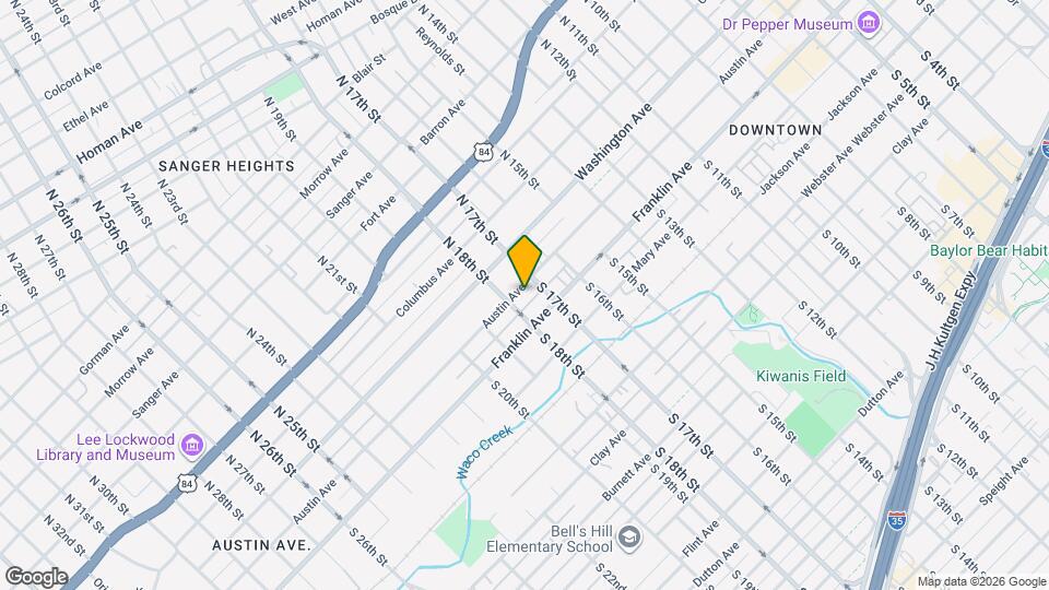 1726 Austin Ave Map and Location Details