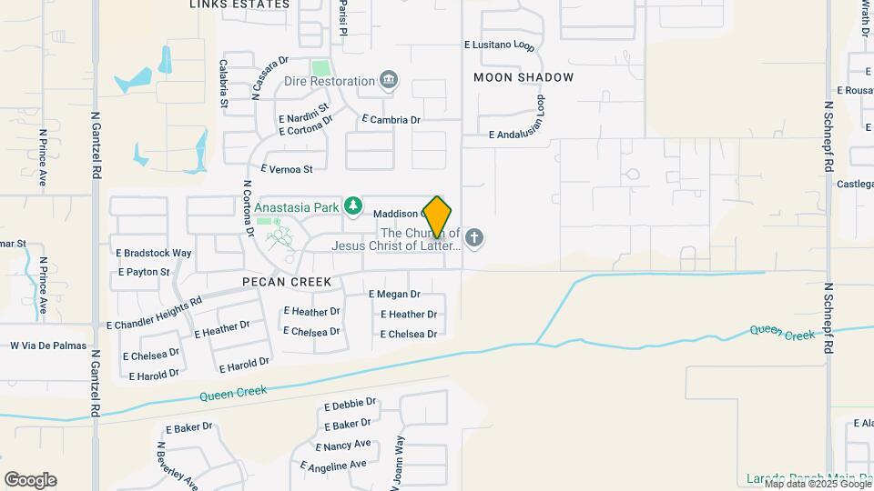 1726 E Bradstock Way Map and Location Details
