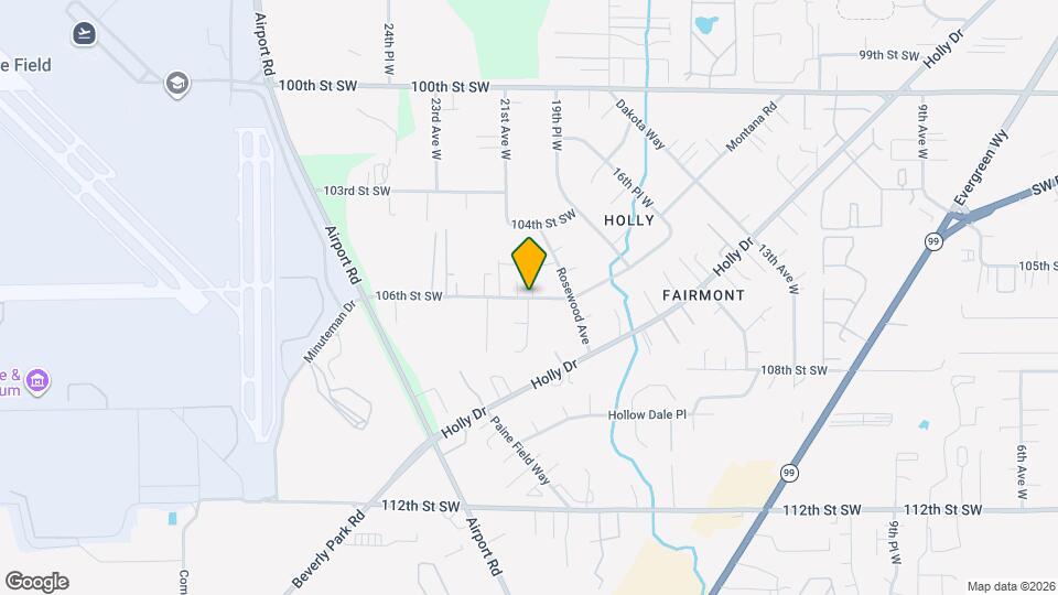 1402 106th Pl SE Map and Location Details